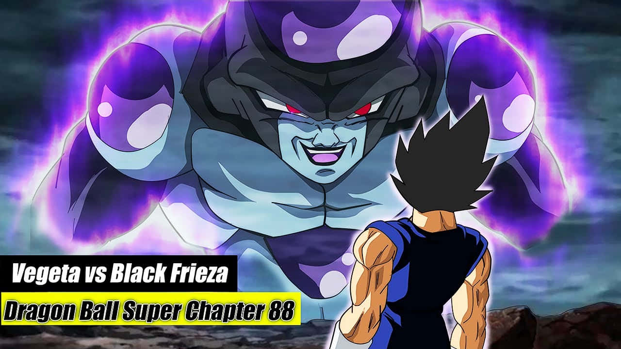 Epic Showdown Between Vegeta And Frieza Wallpaper