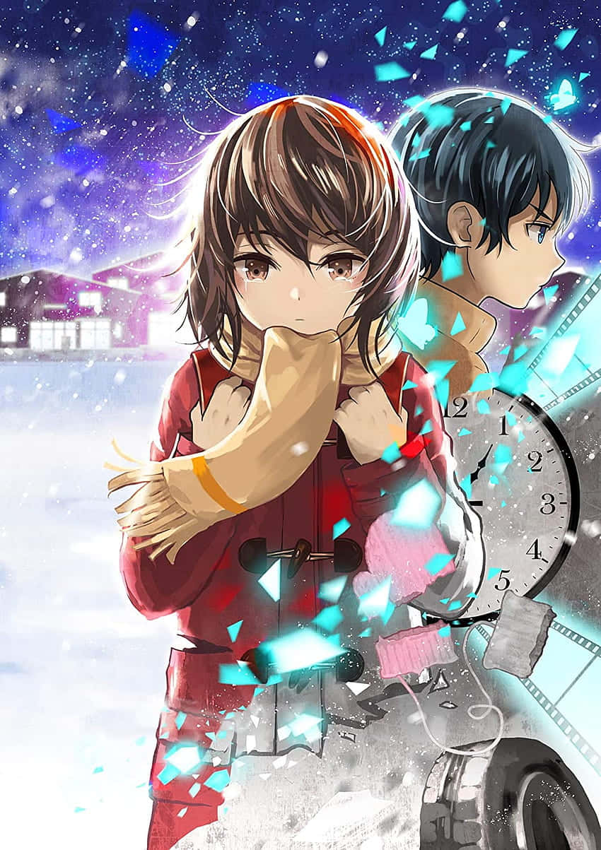 Erased Anime Satoru Kayo Time Travelling Wallpaper