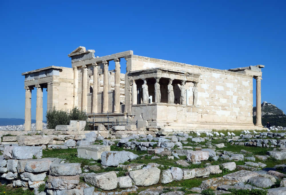 Erechtheion's West Corridor Wallpaper