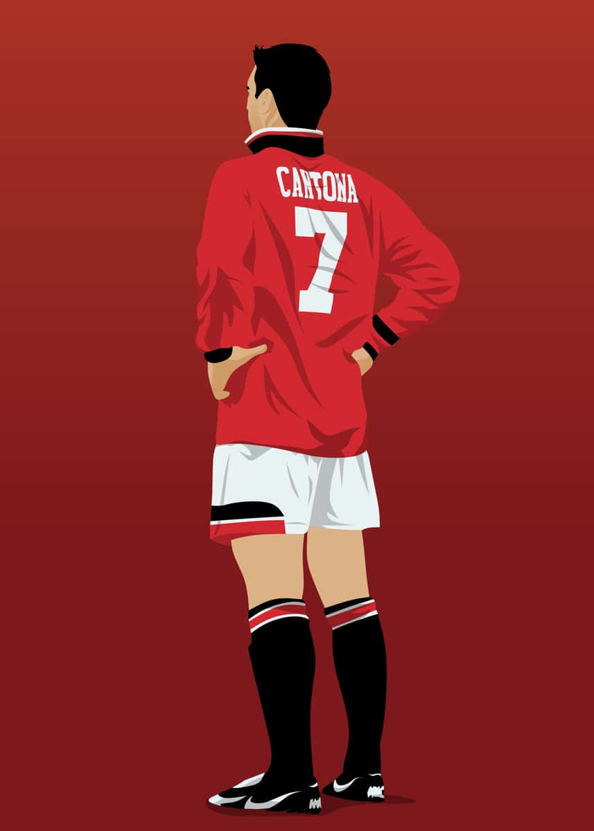 Eric Cantona Hand On Waist Wallpaper