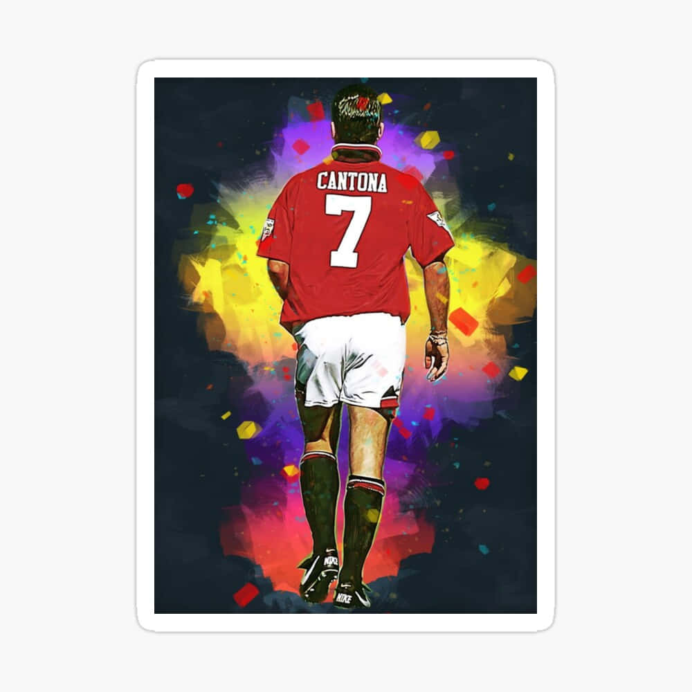 Eric Cantona Paint Color Wallpaper