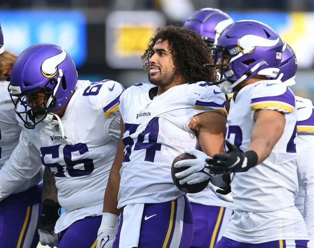 Eric Kendricks, Nfl Star And All-pro Linebacker Wallpaper