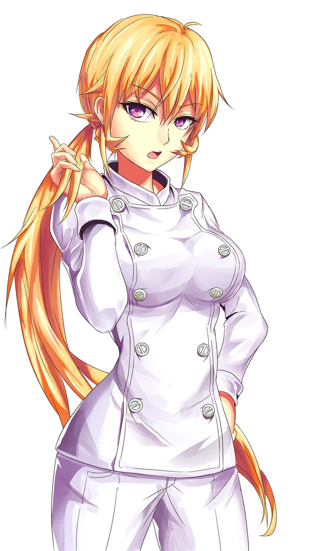 Erina Nakiri Anime Chef Wallpaper