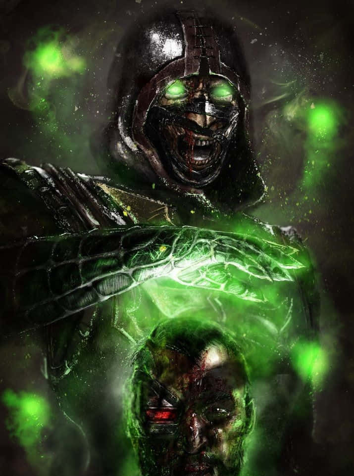 Ermac, The Powerful Telekinetic Warrior In Mortal Kombat Wallpaper