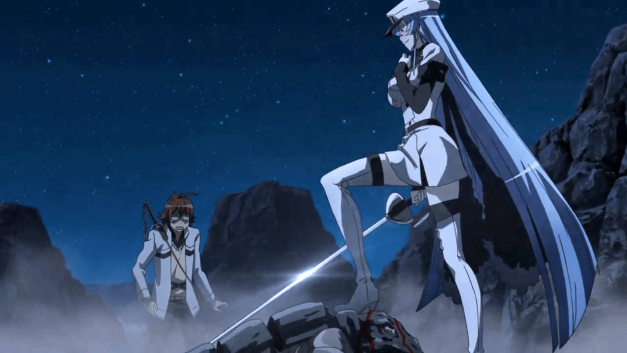 Esdeath Meeting Tatsumi Wallpaper