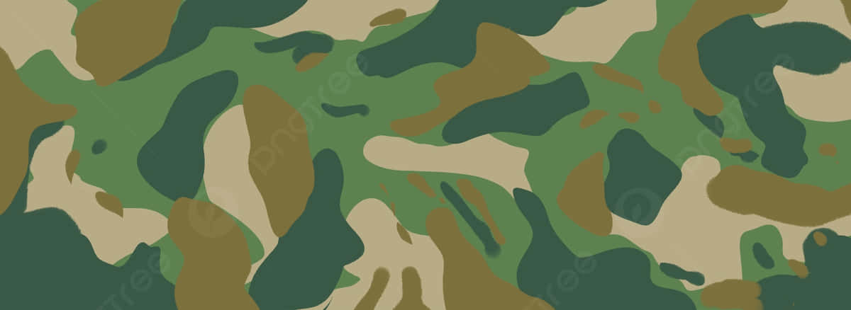 Establish Your Edge With Green Camo Wallpaper Wallpaper