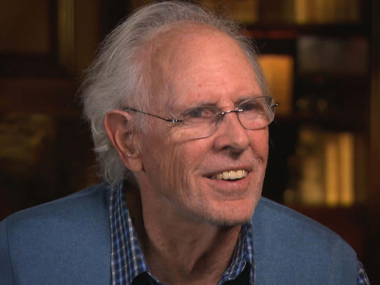 Esteemed Actor Bruce Dern In Thoughtful Pose Wallpaper