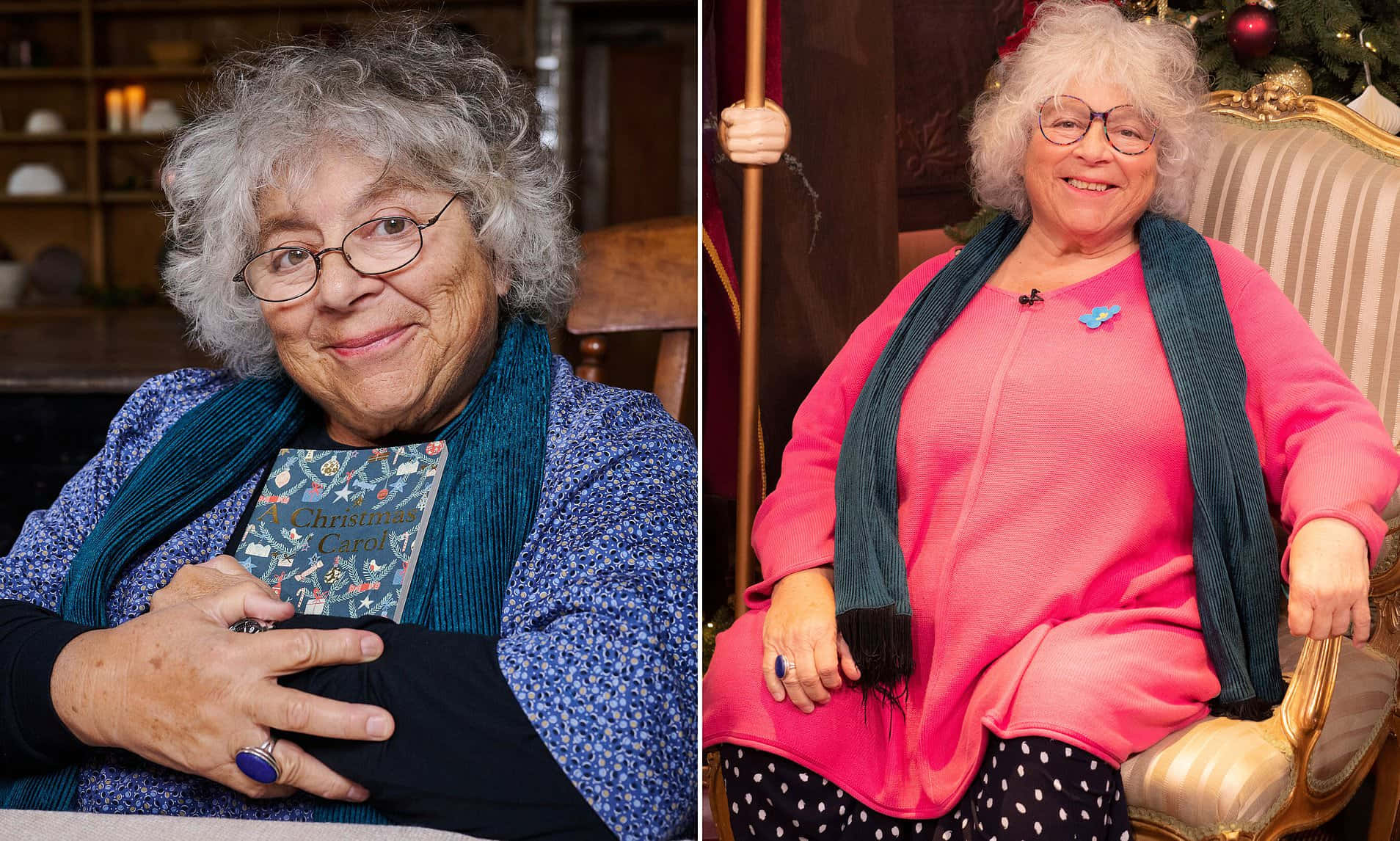 Esteemed Actress Miriam Margolyes Wallpaper