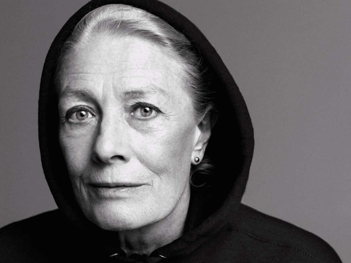 Esteemed Actress Vanessa Redgrave Posing On A Red Carpet Event. Wallpaper