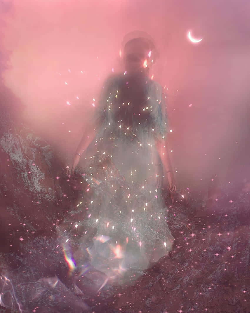 Ethereal_ Figure_in_ Pink_ Haze.jpg Wallpaper