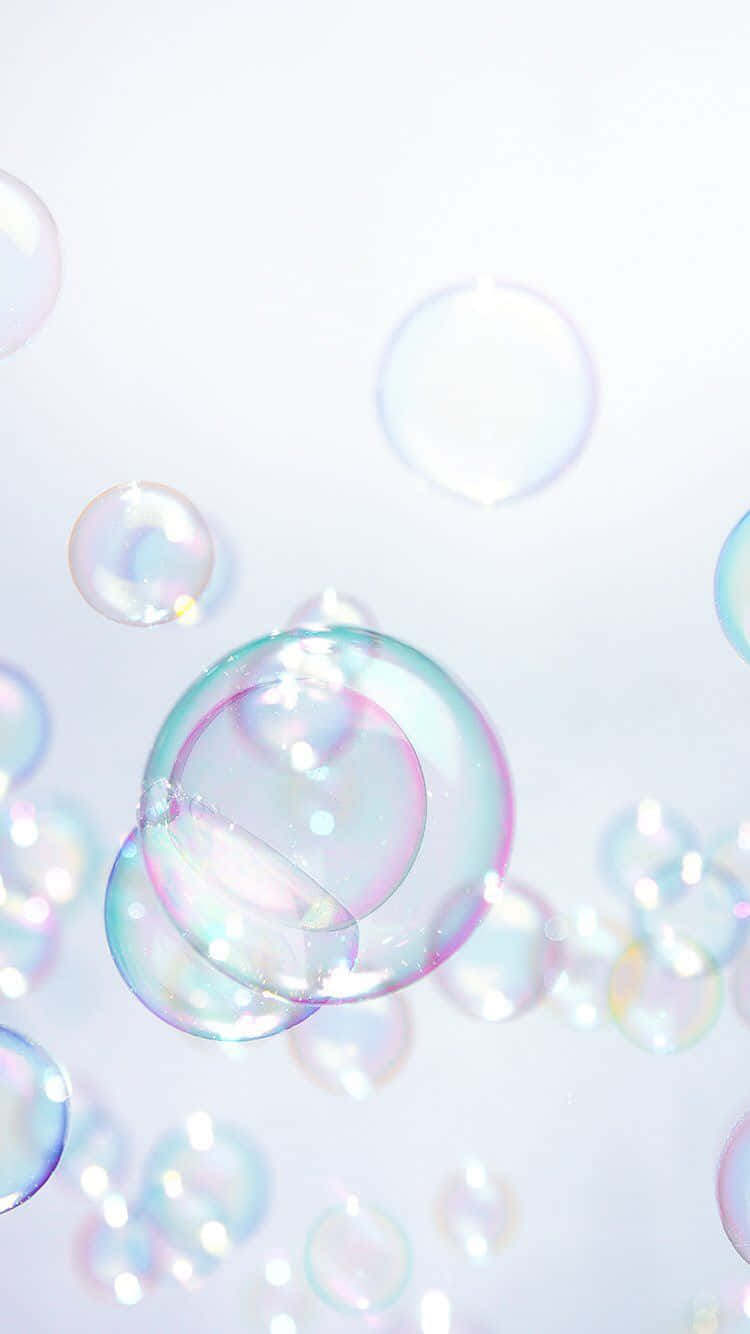 Ethereal Soap Bubbles Backdrop Wallpaper