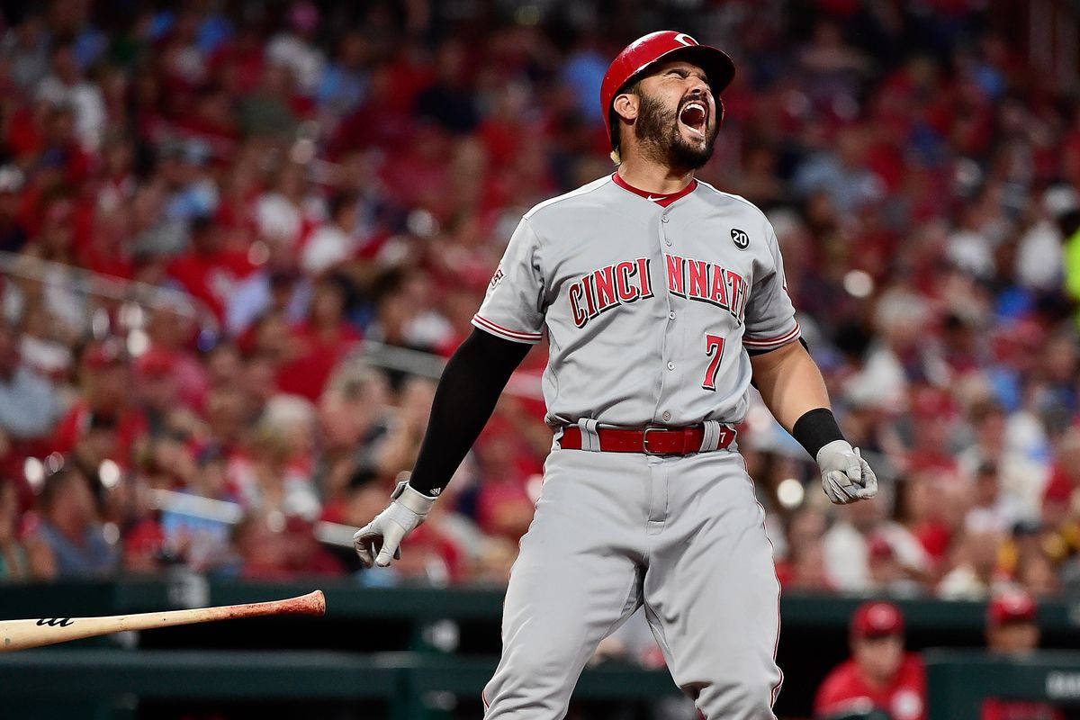 Eugenio Suarez Cincinnati Reds Wallpaper