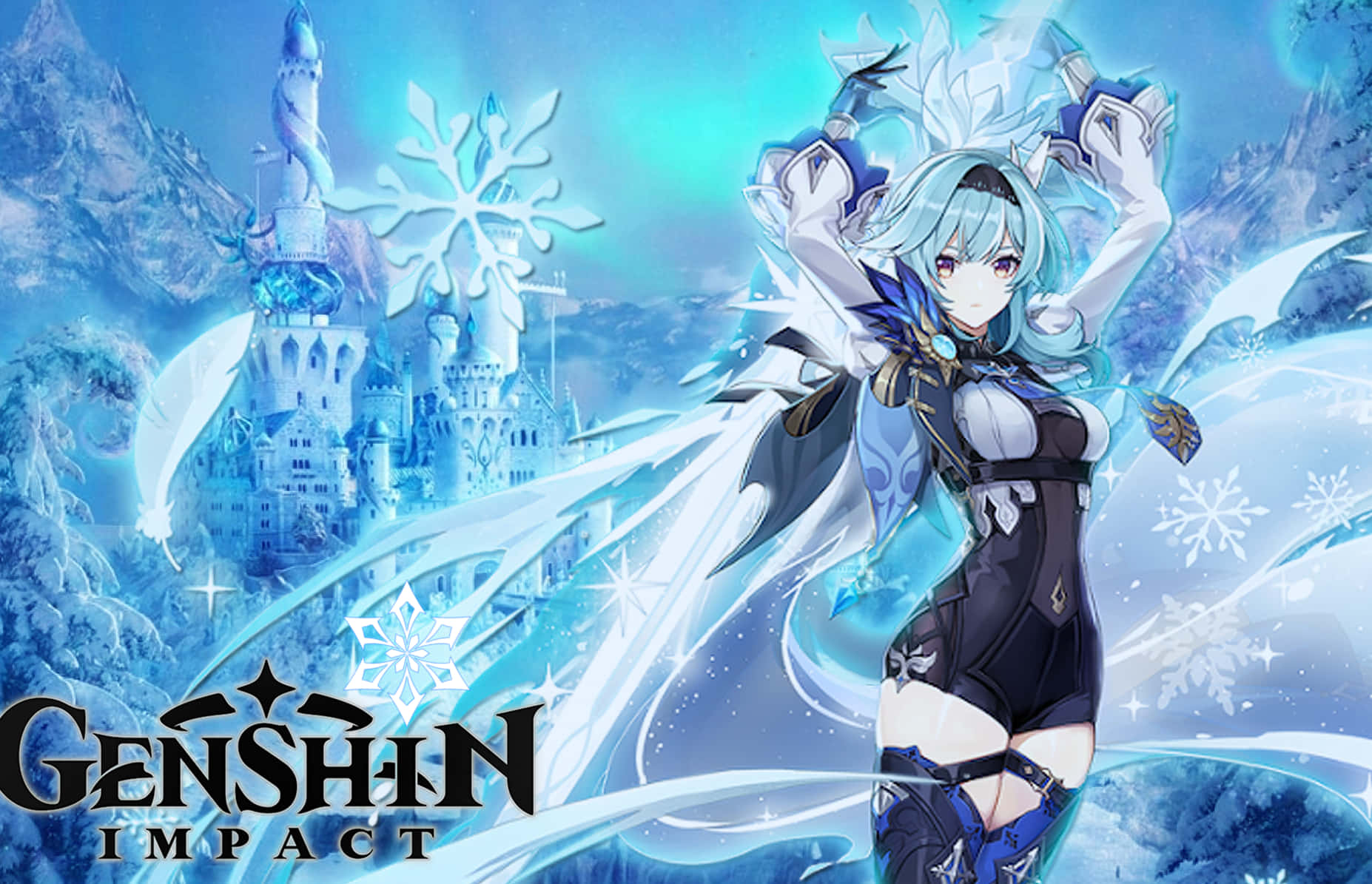 Eula Of Genshin Impact Wallpaper