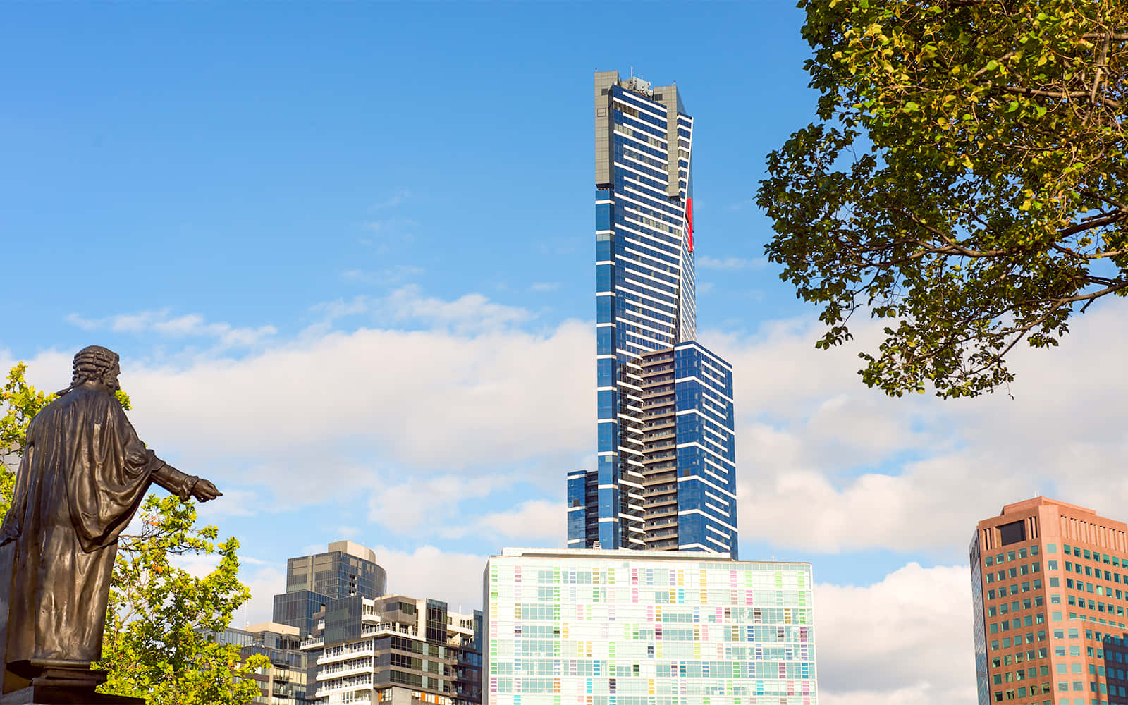 Eureka Tower Skyline View Wallpaper