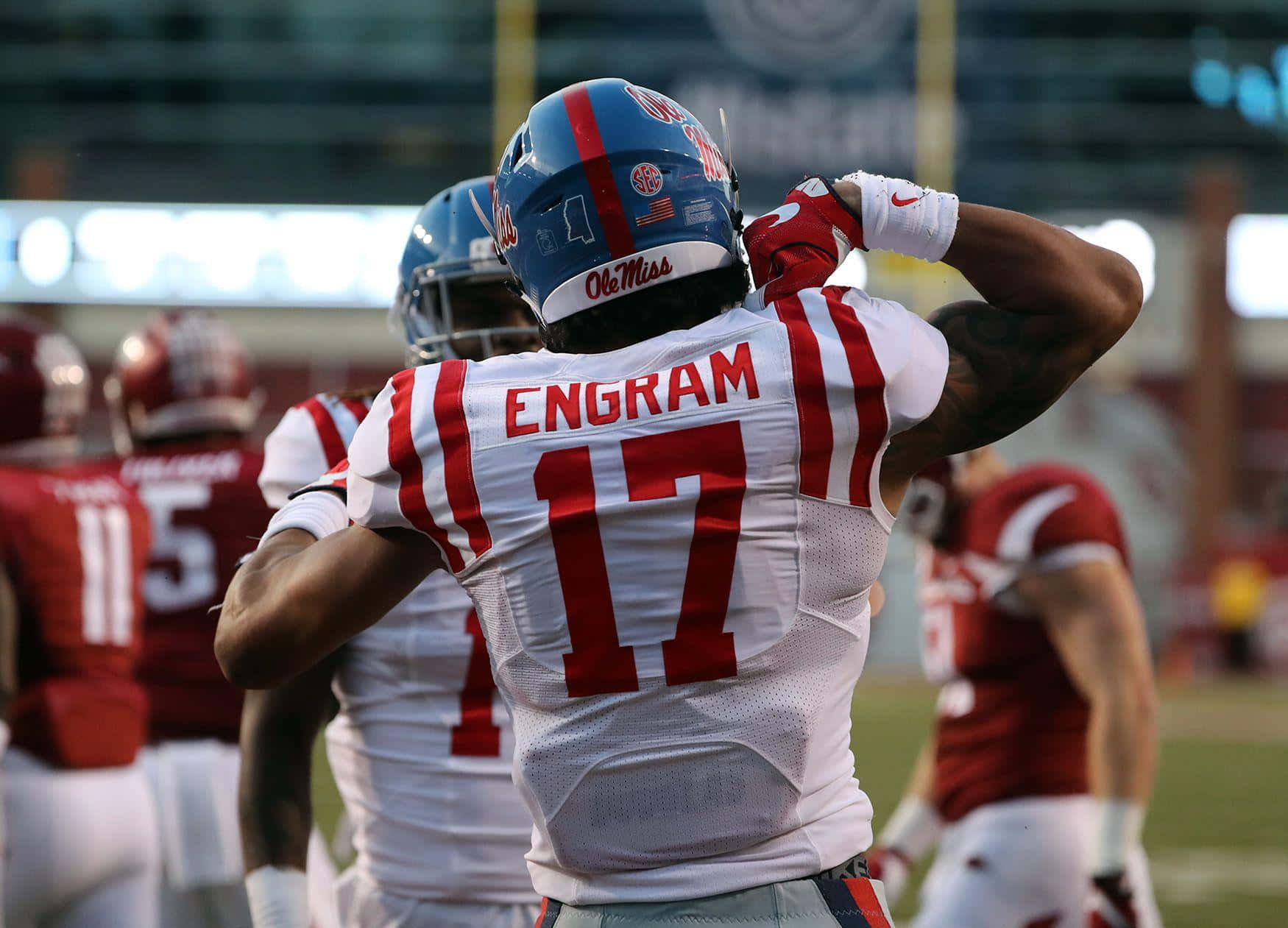 Evan Engram Ole Miss Game Wallpaper