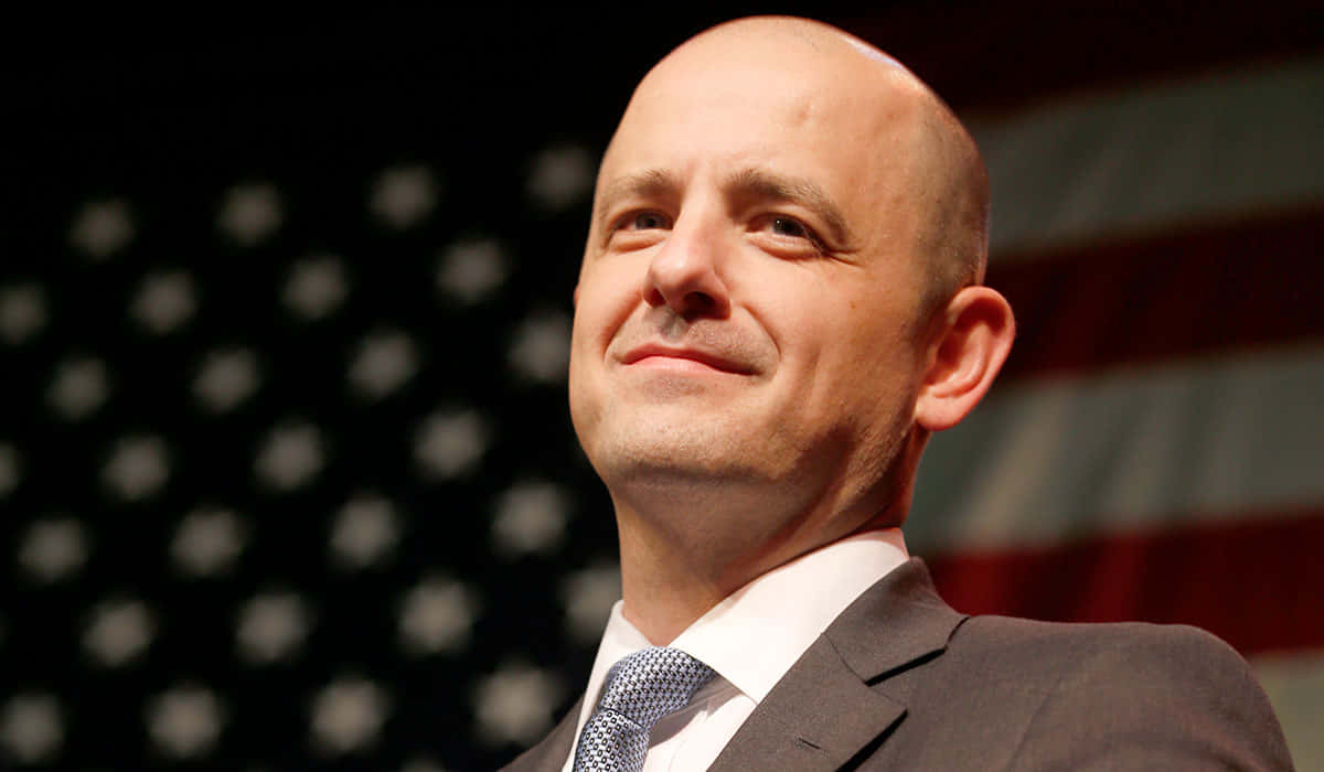 Evan Mc Mullin American Flag Background Wallpaper