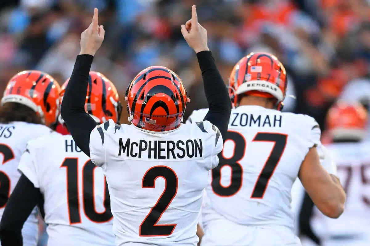 Evan Mc Pherson Celebration Bengals Wallpaper