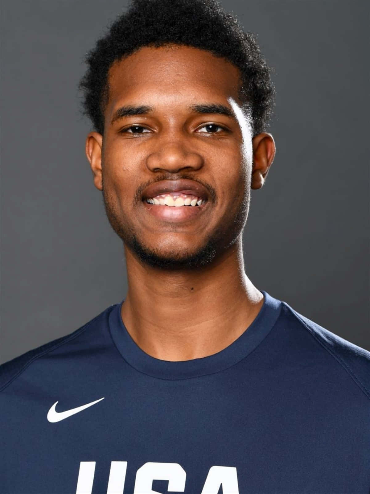 Evan Mobley Team U S A Portrait Wallpaper