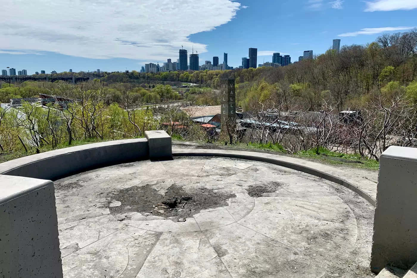 Evergreen Brick Works Viewpoint Toronto Skyline Wallpaper