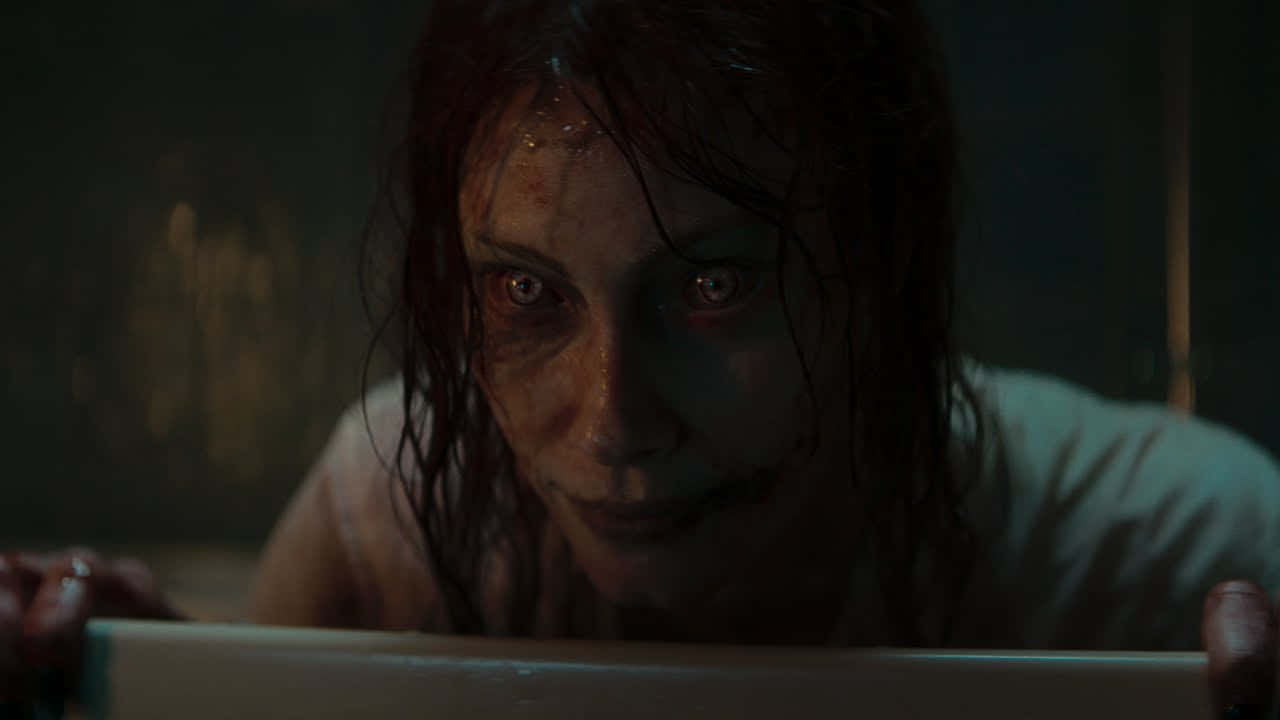 Evil Dead Rise Bloody Bathtub Scene Wallpaper