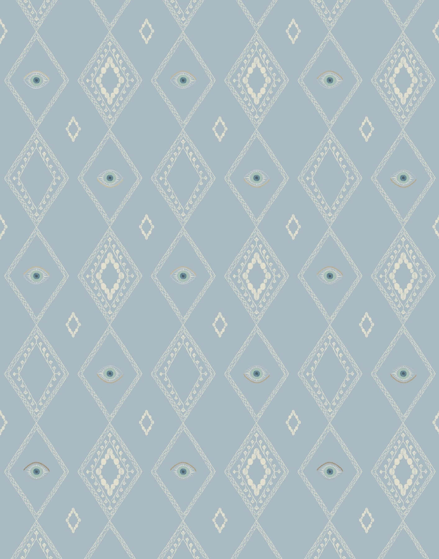 Evil Eye Pattern Aesthetic.jpg Wallpaper