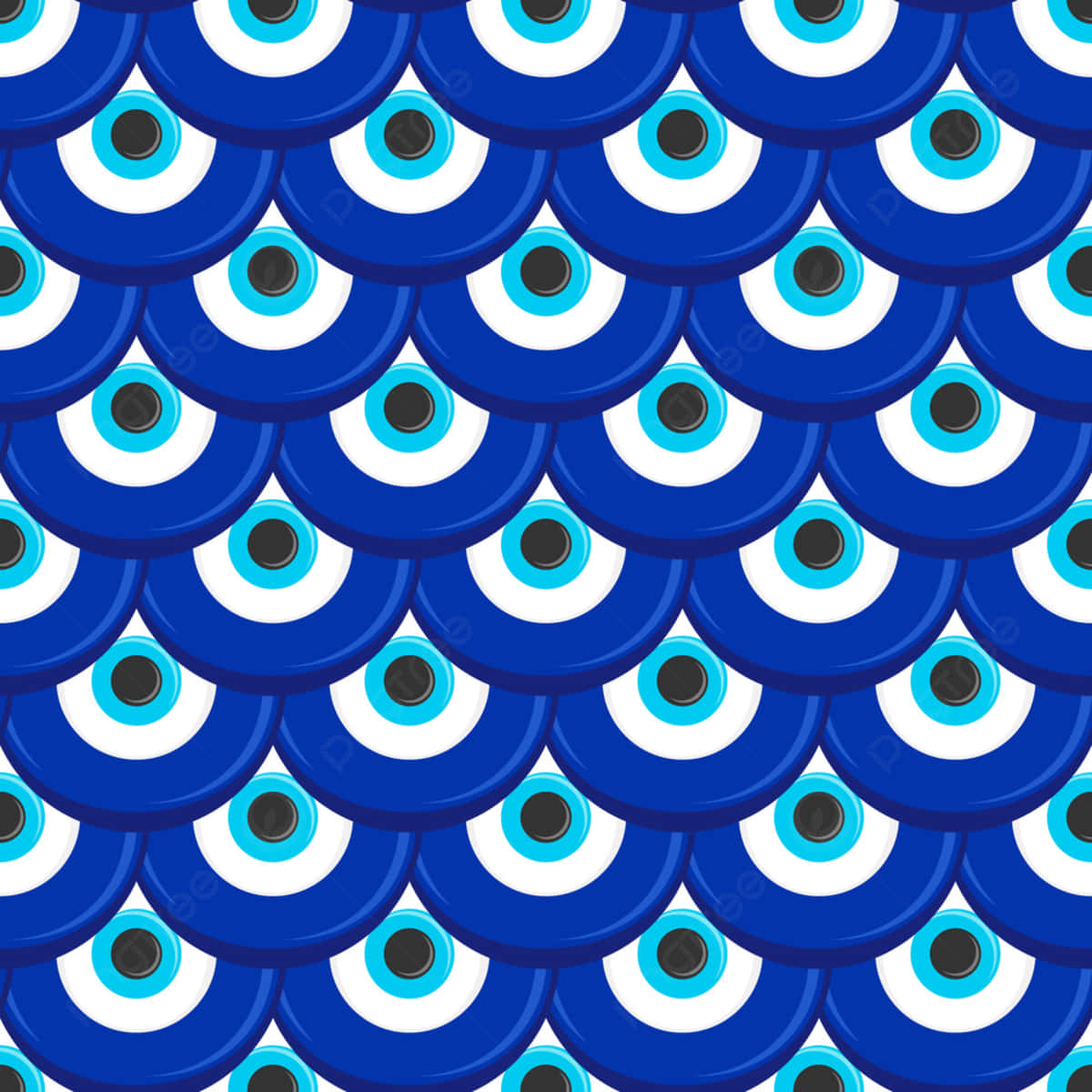 Evil_ Eye_ Pattern_ Background Wallpaper