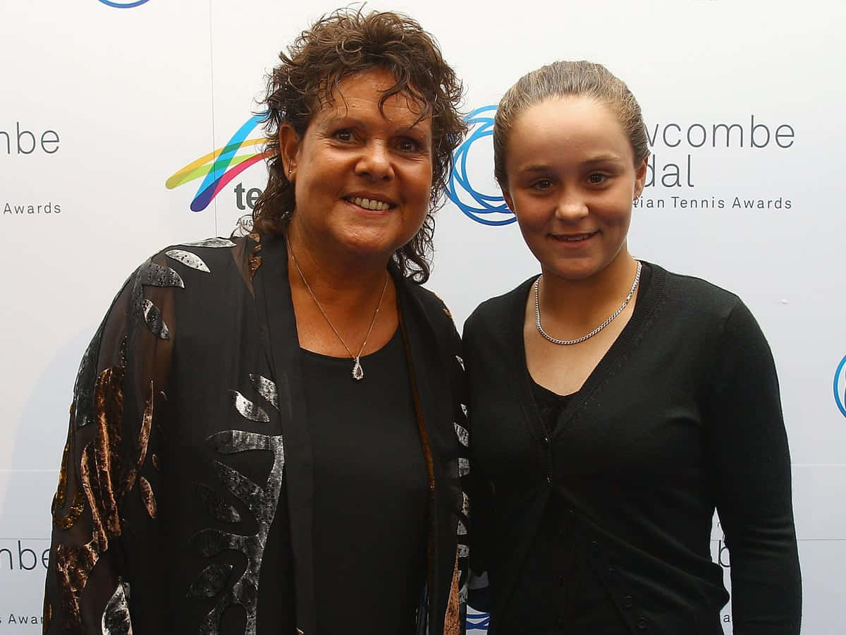 Evonne Goolagong Cawley With Ashleigh Barty Wallpaper