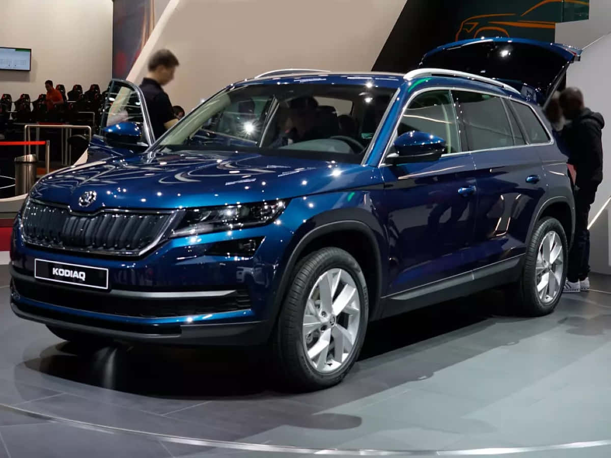 Exceptional Performance With Skoda Kodiaq Wallpaper