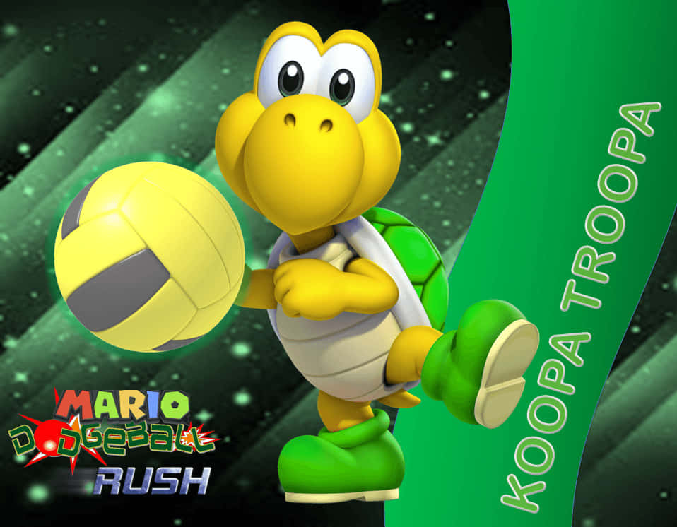 Exciting Koopa Troopa Adventure Wallpaper