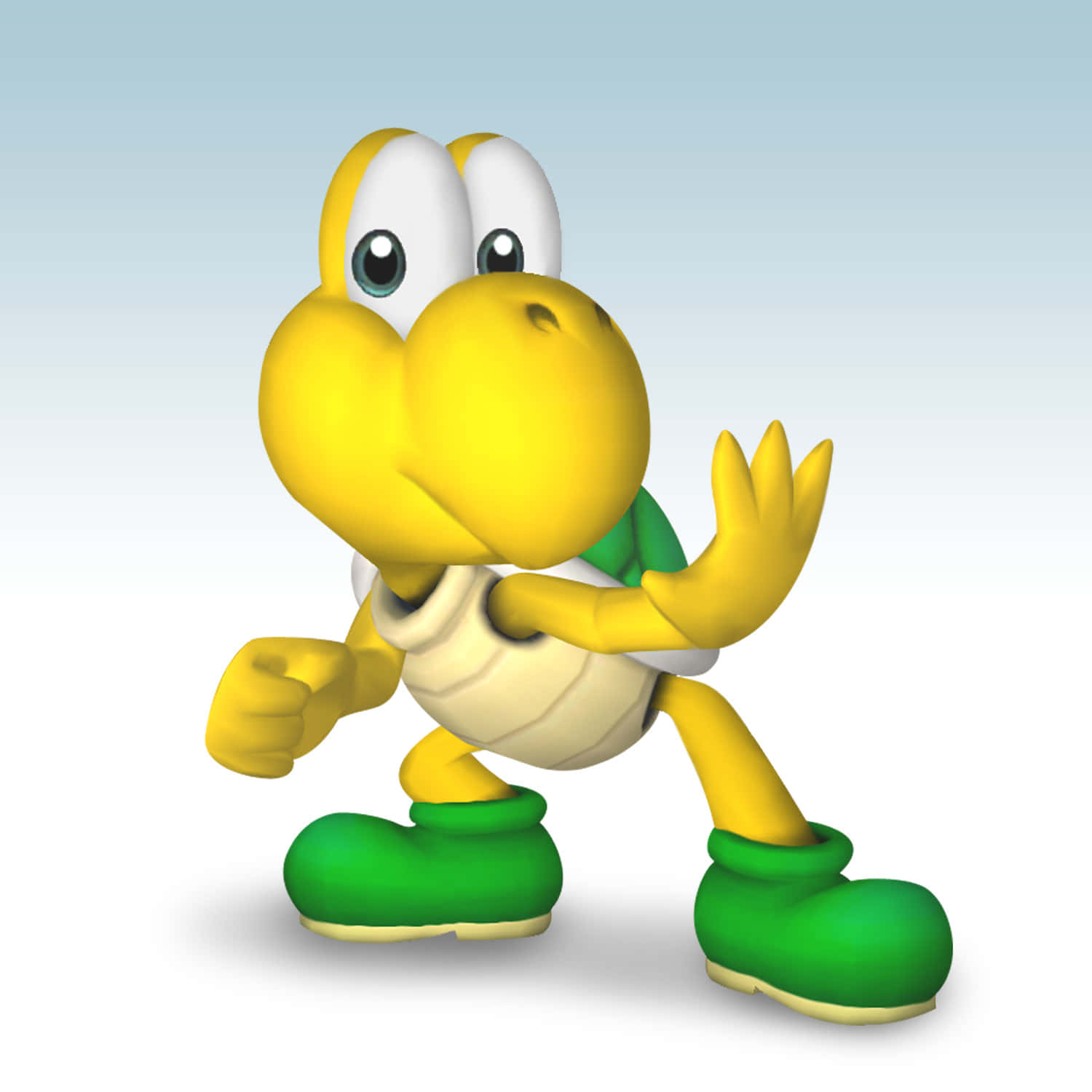 Exciting Koopa Troopa In Action! Wallpaper