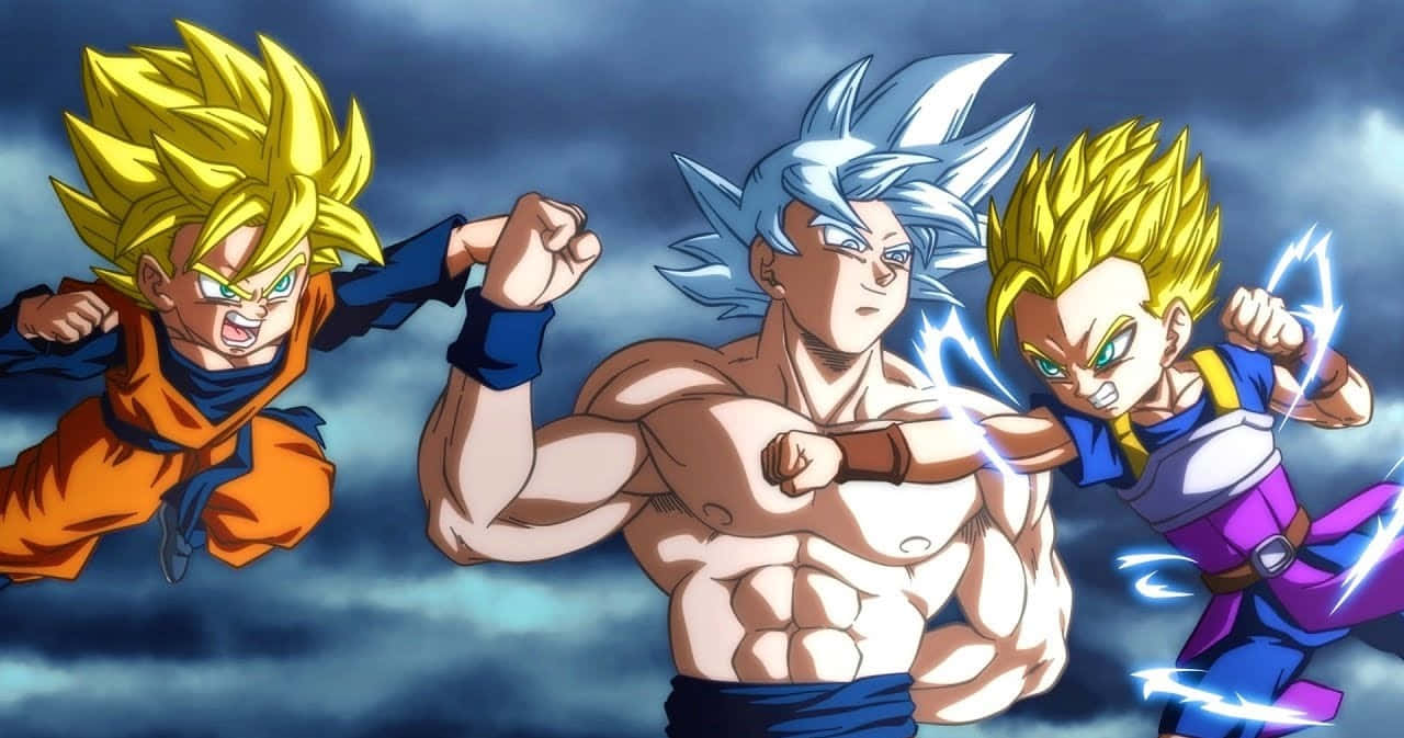 Exciting Showdown In Dragon Ball Super Universe 6 Wallpaper