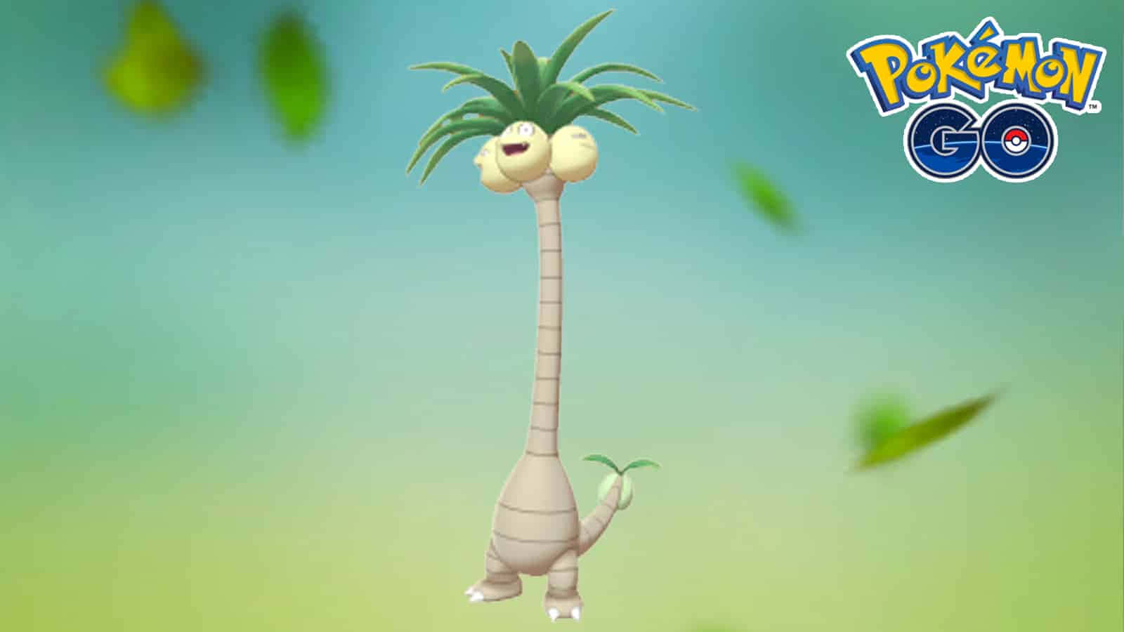 Exeggutor Against Gradient Background Wallpaper