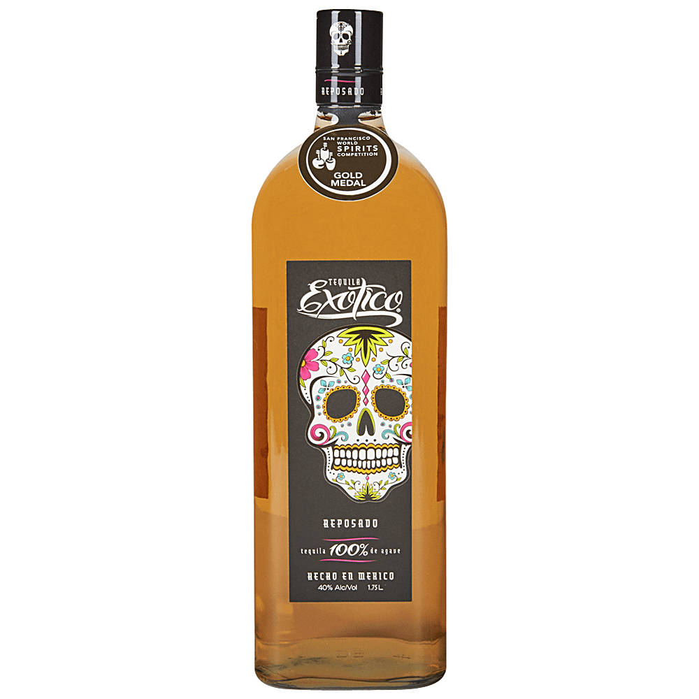 Exotico Tequila Reposado With Black Tag Wallpaper