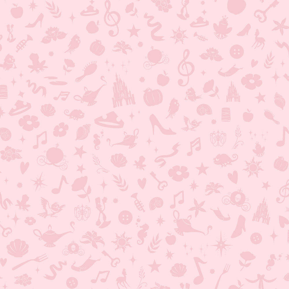 Experience A Magical World With The Disney Pattern Wallpaper