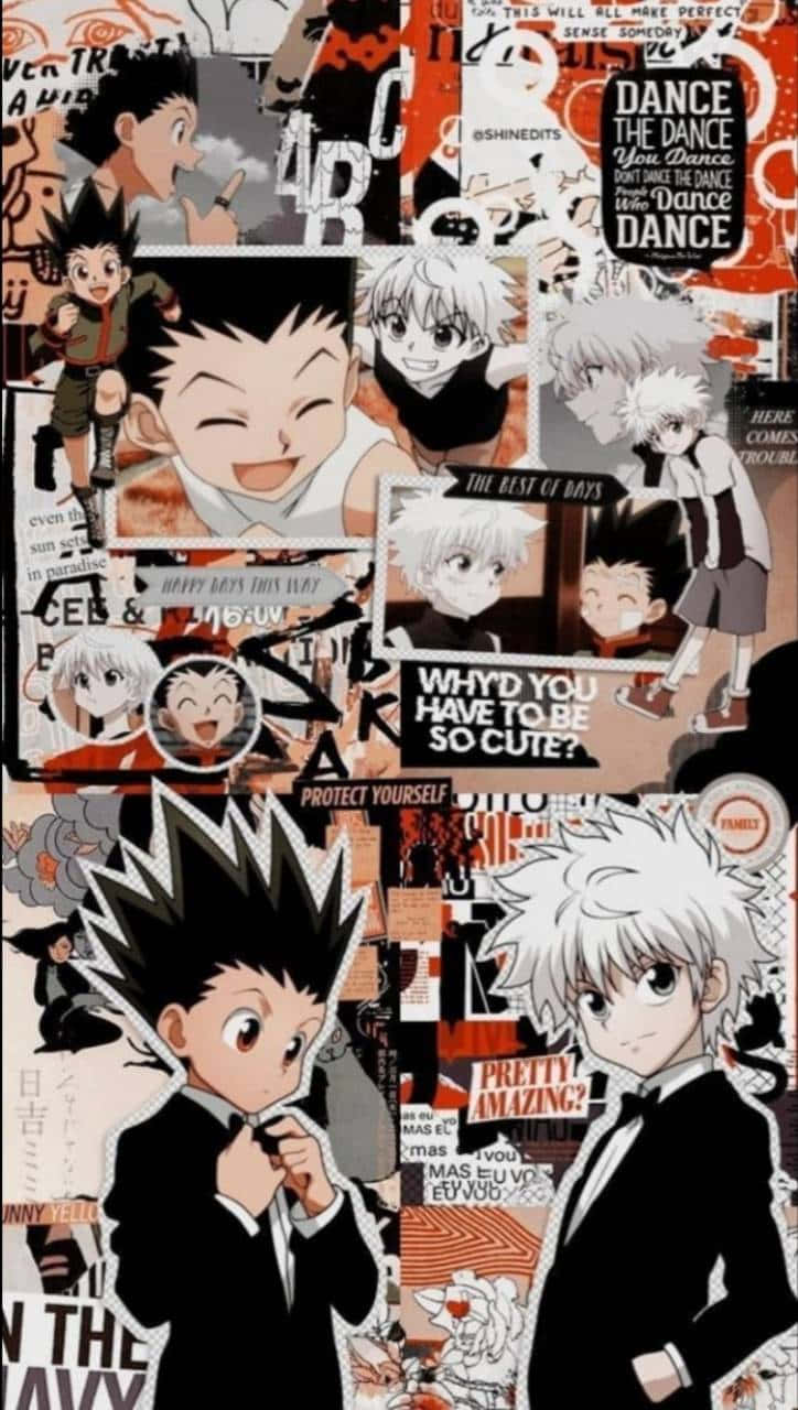 Experience Adventure And Excitement With Gon And Killua Wallpaper