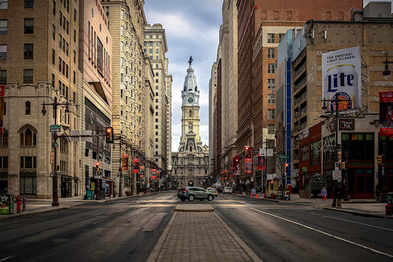 Experience Joy And Serenity At The Marvel Of Philadelphia Wallpaper