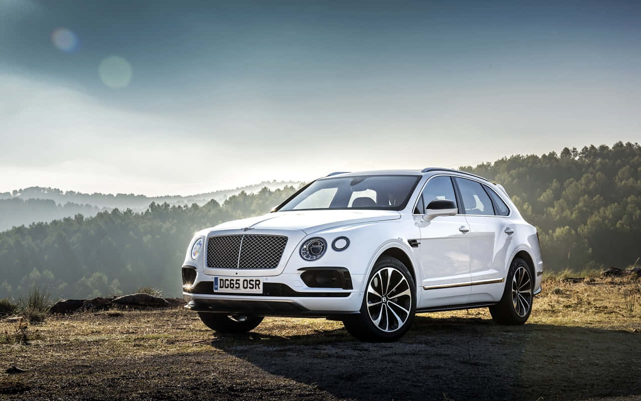 Experience Luxury And Adventure With The Bentley Bentayga Wallpaper