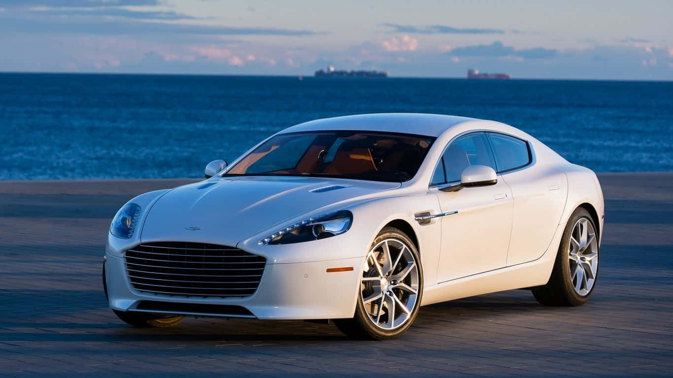 Experience Luxury And Performance With The Aston Martin Rapide S Wallpaper