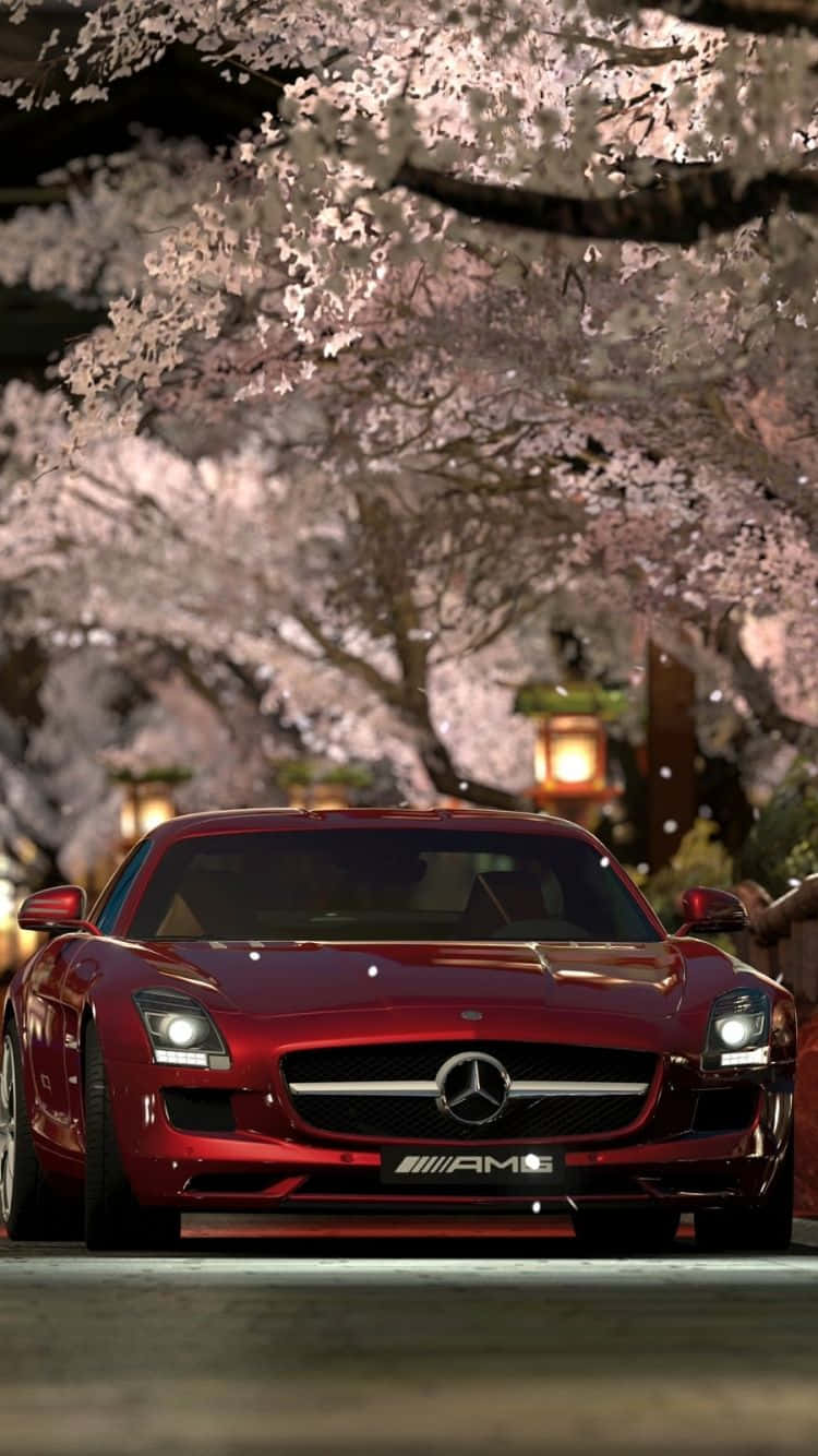 Experience Revolutionary Luxury With The Mercedes Benz Phone Wallpaper