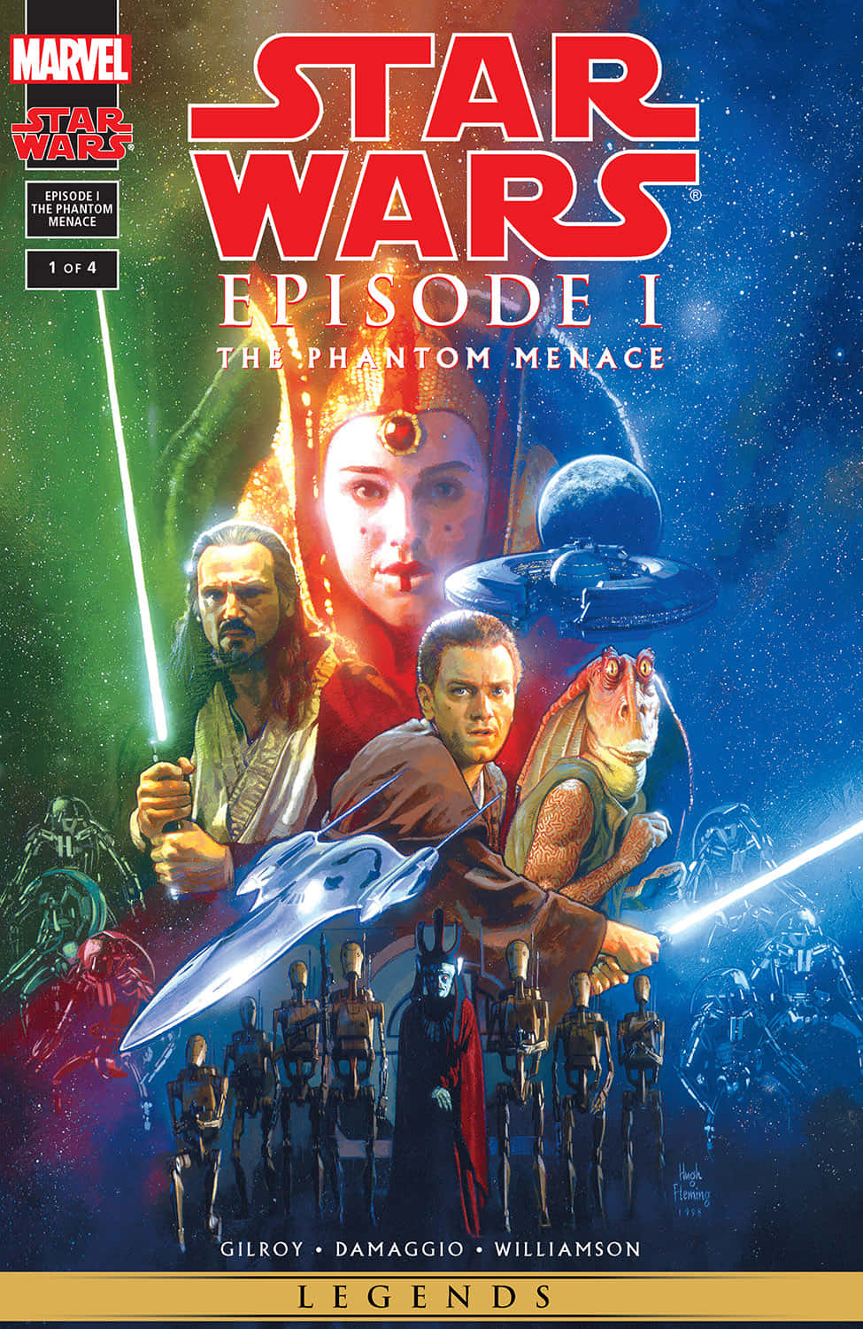 Experience The Beginning Of Star Wars: The Phantom Menace Wallpaper