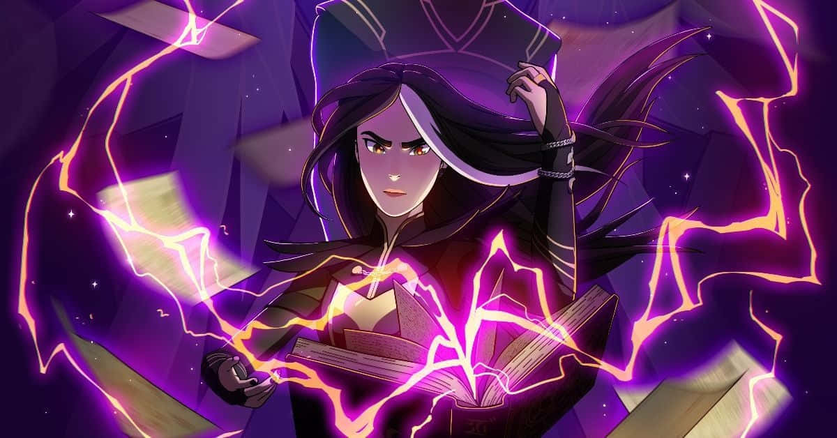 Experience The Epic Fantasy Adventure Of The Dragon Prince Wallpaper