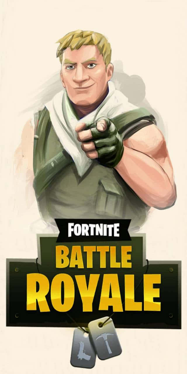 Experience The Excitement Of Jonesy's World In Fortnite Wallpaper