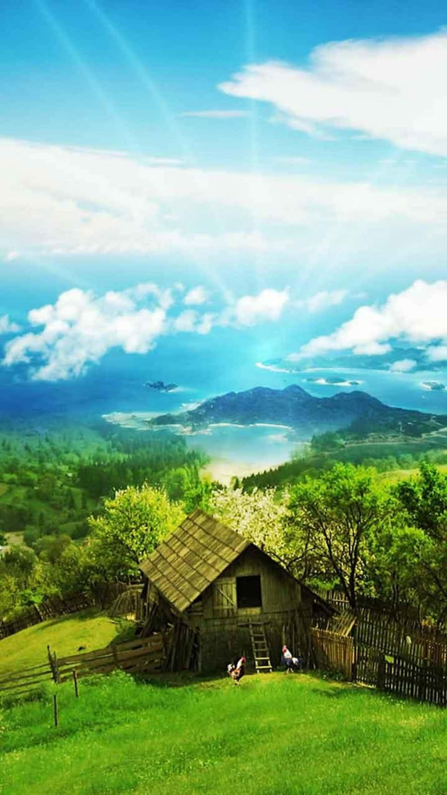 Experience The Great Outdoors On Android Wallpaper