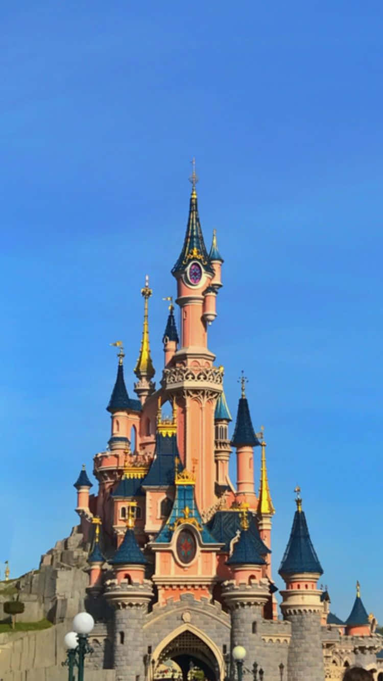 Experience The Magic Of Disney World On Your Iphone Wallpaper