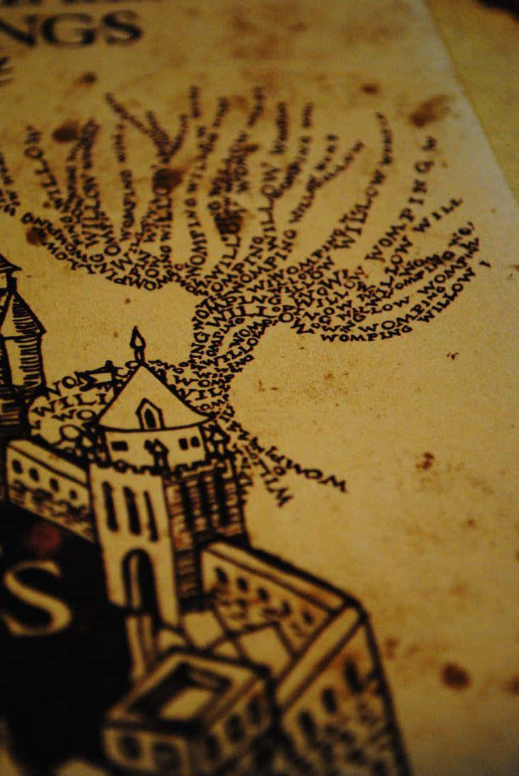 Experience The Marauder's Map, An Interactive Magical Adventure. Wallpaper