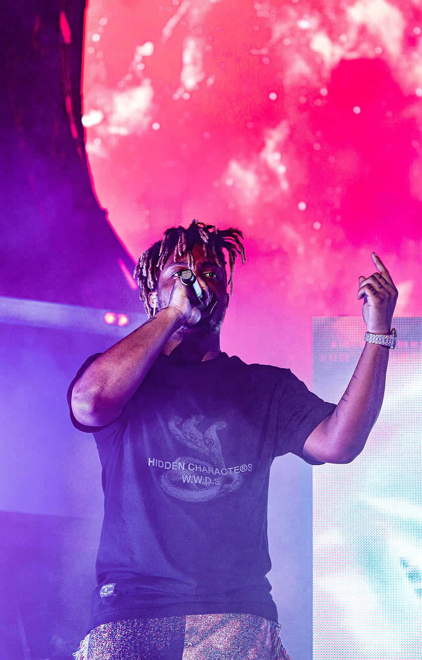 Experience The Phenomenon Of Juice Wrld's Concert Wallpaper