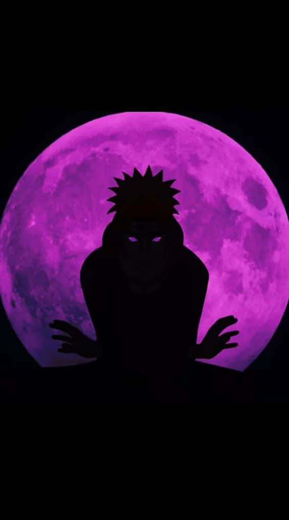 Experience The Power With Purple Sasuke Wallpaper