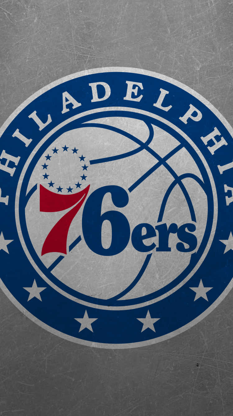 Experience The Thrill Of The Sixers On The Go With The New Sixers Iphone Wallpaper