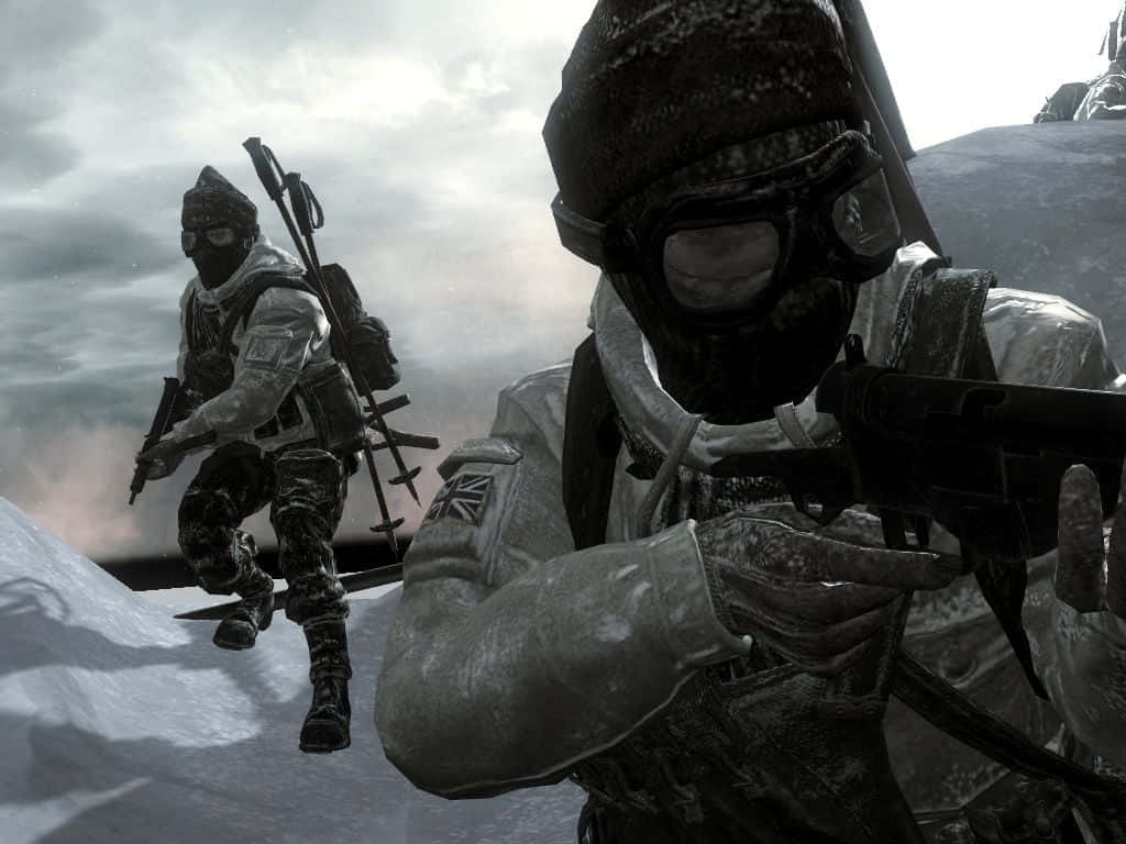 Experience The Thrilling Action Of Call Of Duty Black Ops Wallpaper