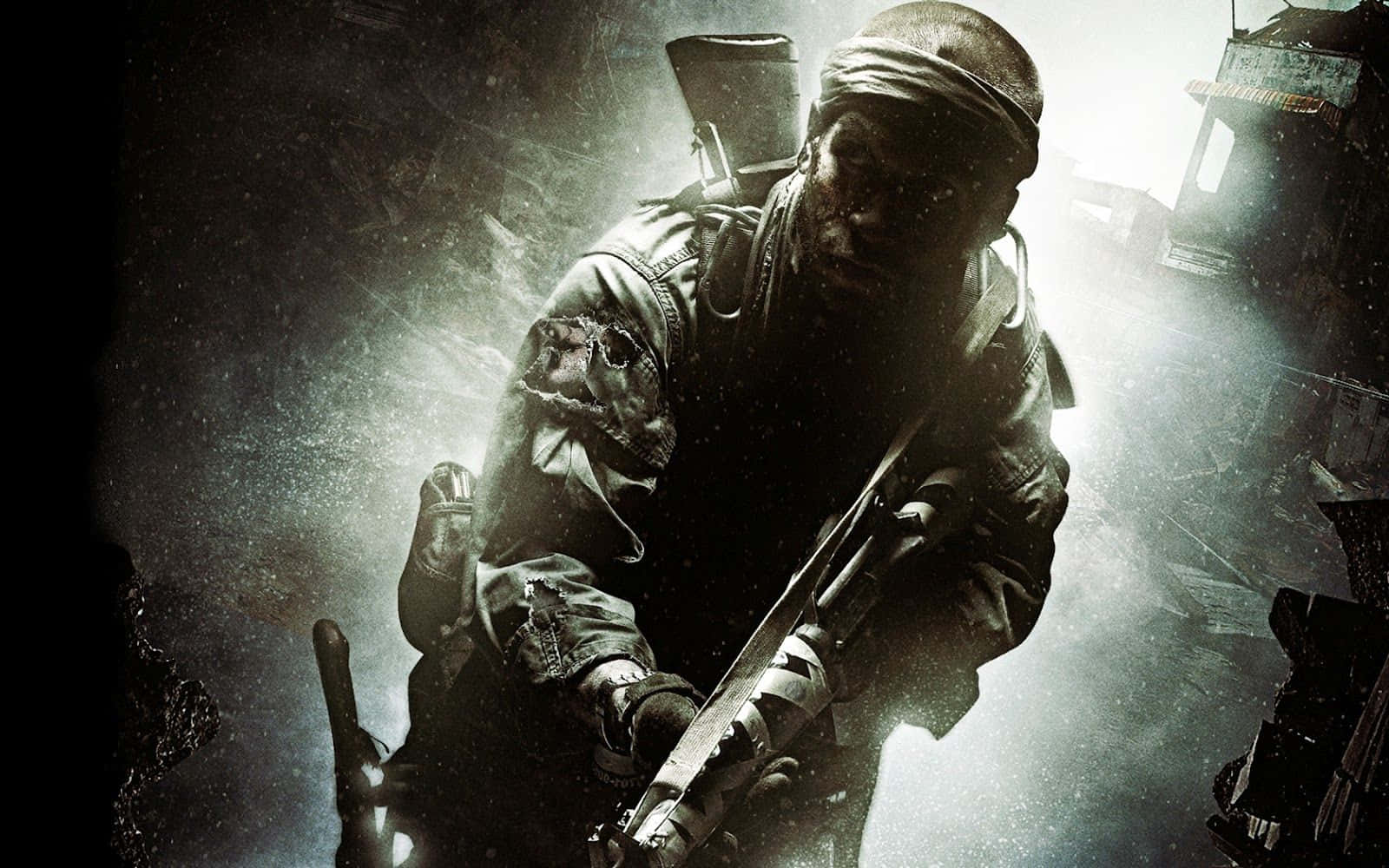 Experience The Ultimate Warzone In Call Of Duty Black Ops Wallpaper